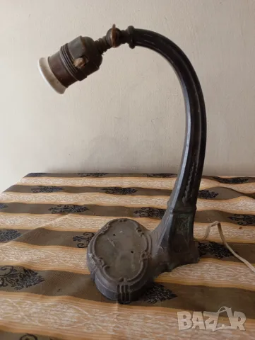 Стара настолна лампа арт деко