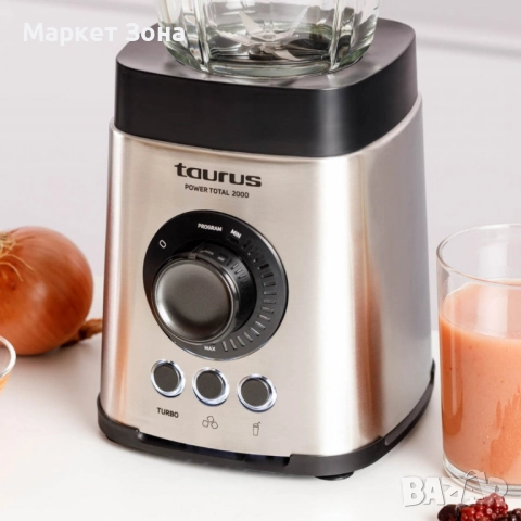 Блендер Taurus Power Total 2000W, 2.2L, снимка 6 - Блендери - 51525683