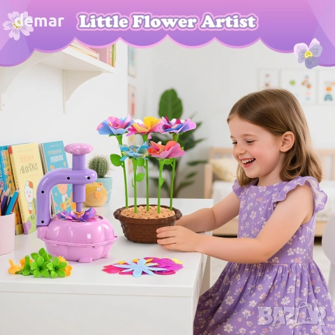 BlueSwan Направи си сам букети от плат с цветя за деца 4-12 години, снимка 5 - Образователни игри - 51769037