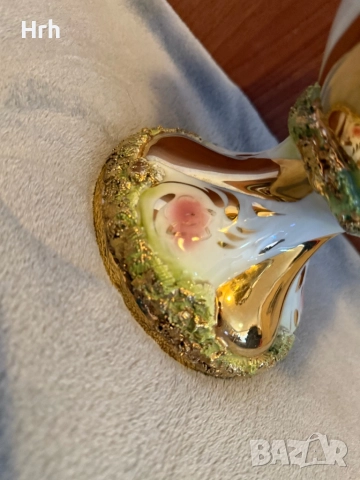 Порцеланова ваза с маркировка от Италия, снимка 3 - Вази - 52030002