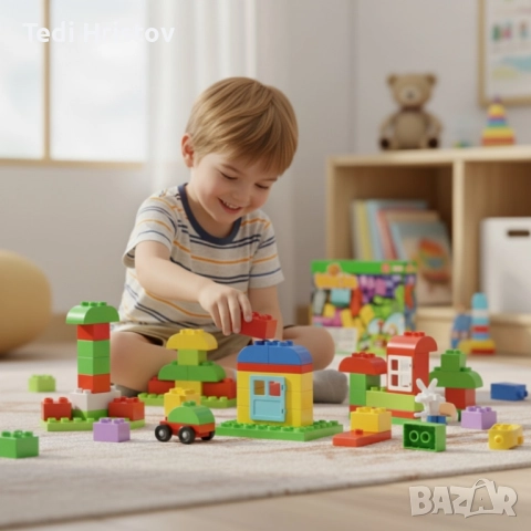 Детски конструктор Blocks 72 части, снимка 4 - Конструктори - 52449942