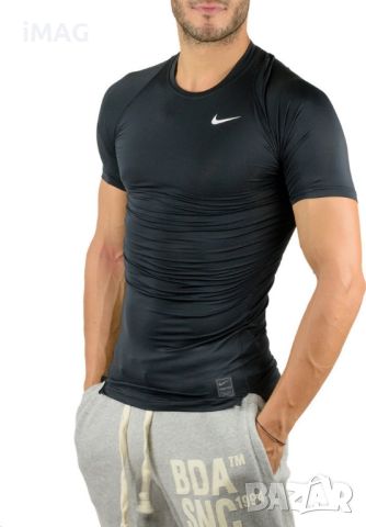 Nike Pro Cool XXL Компресираща спортна тениска за фитнес

, снимка 2 - Тениски - 46439865