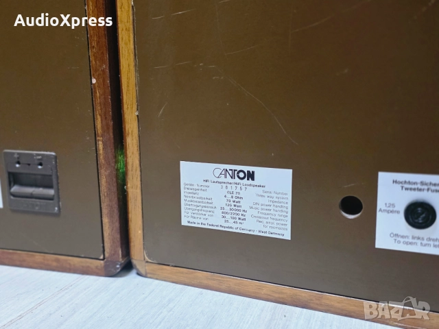 🔊 CANTON GLE 70 – немска Hi-Fi класика (West Germany) 🔊 💰 350 лв, снимка 7 - Тонколони - 52881574