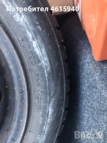 14 4бр оригинални джанти КИЯ KIA 4х100 ц.о.54.1мм J 4.5+зимни гуми 155/65/14, снимка 8 - Гуми и джанти - 52231462