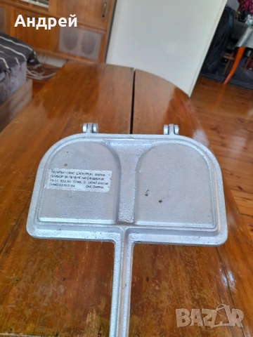 Стар прибор за печене на сандвичи, снимка 2 - Други ценни предмети - 53726310