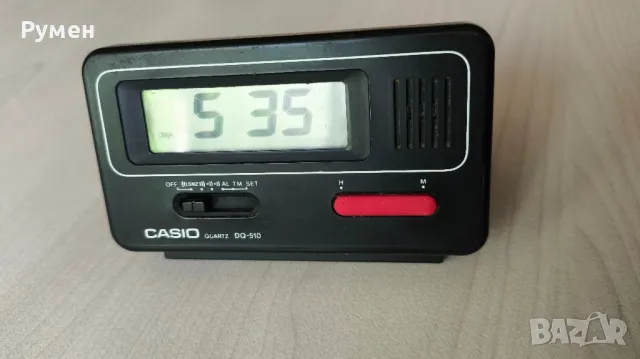 Винтидж Casio Quartz dq-510  Mercedes Benc  будилник, снимка 2 - Колекции - 50008105