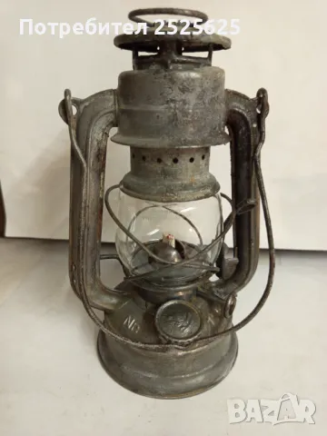 Старинен германски газен фенер