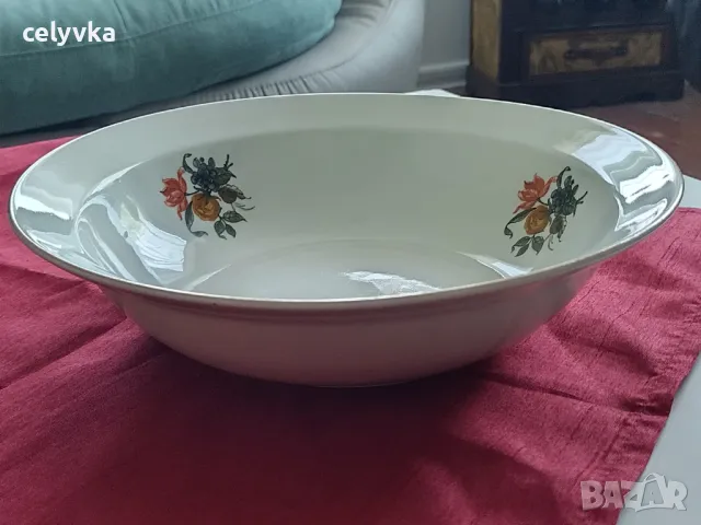 Купа за салата, български порцелан Китка, снимка 2 - Сервизи - 50158656