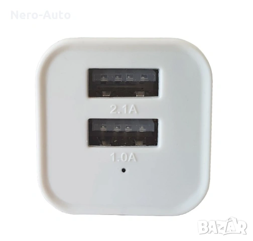Универсално USB зарядно за кола с два порта, снимка 2 - Аксесоари и консумативи - 53407052