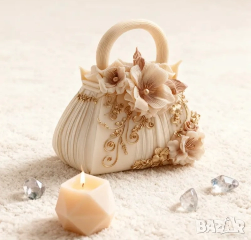 Силиконов молд дамска чанта, снимка 9 - Форми - 52274434