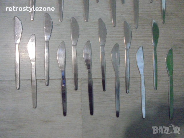 № 8323 Комплект прибори за хранене ROSTFRITT STAL, снимка 6 - Прибори за хранене, готвене и сервиране - 52104107