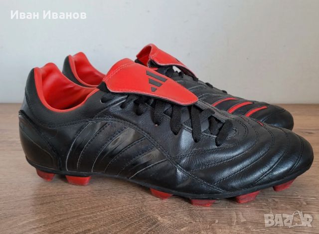 бутонки Adidas Predator Pulse "Blackout" 2005  номер 48-48,5  , снимка 4 - Футбол - 46104160