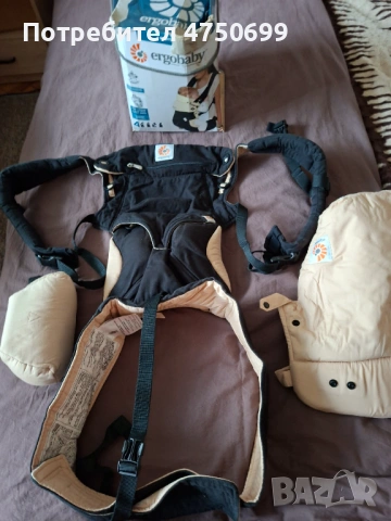 Бебешко кенгуру Ergobaby Comfort Thru Ergonomics, снимка 3 - Кенгура и ранички - 53968255