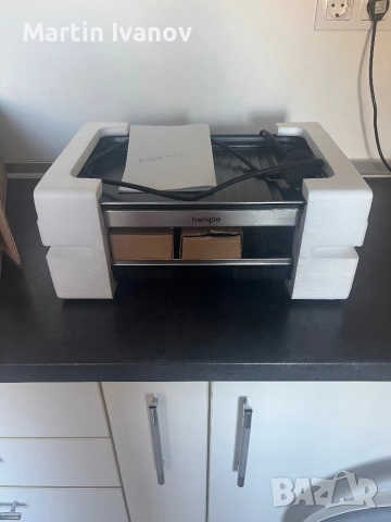 електрическа скара грил 1500w, снимка 4 - Скари - 52247989