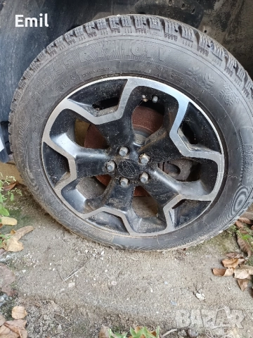 джанти с гуми за субару 17 цола, снимка 5 - Гуми и джанти - 52192713