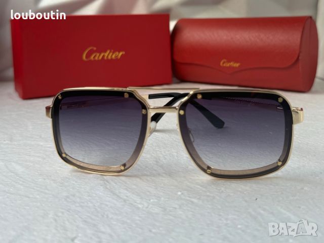 Cartier мъжки слънчеви очила, снимка 6 - Слънчеви и диоптрични очила - 45429334