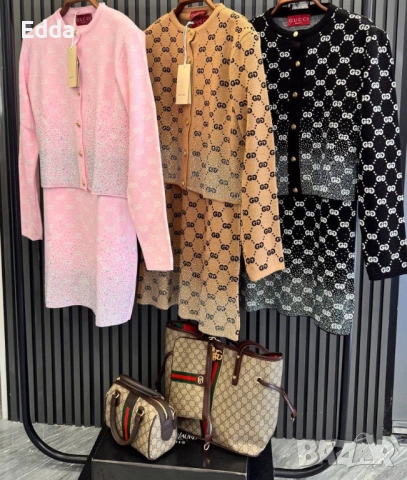 Gucci в черно и розово 