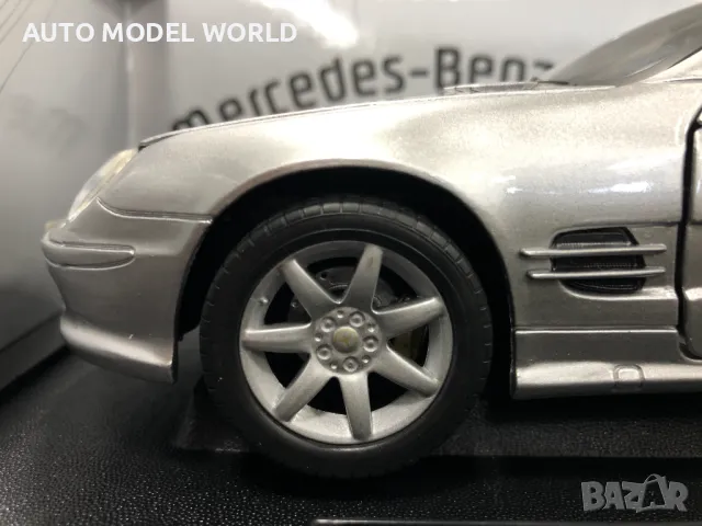 PREMIUM метална колекционерска количка MERCEDES SL500 AMG 2002г. 1:18, снимка 6 - Колекции - 47145883