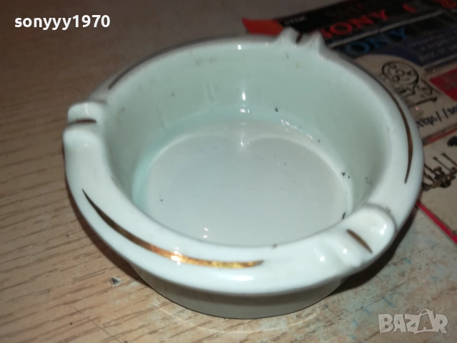 ПОРЦЕЛАНОВ ПЕПЕЛНИК ОТ СОЦА 3010251621, снимка 4 - Антикварни и старинни предмети - 52236884