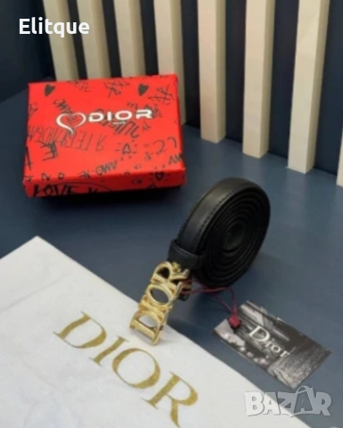 колани от естествена кожа в кутия Christian Dior , снимка 10 - Колани - 53587473