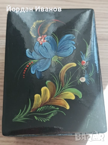 Старинна руска кутия за бижута 