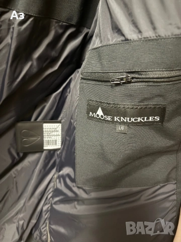 Черно яке Moose Knuckles, снимка 3 - Якета - 54166956