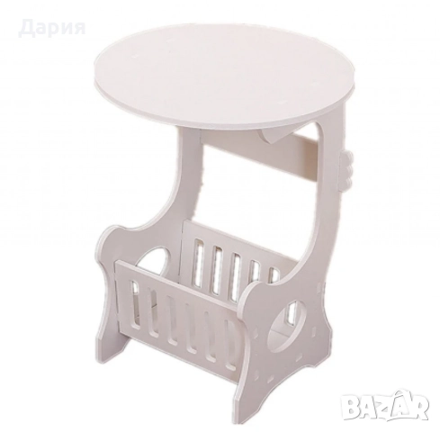 Кръгла масичка нощно шкафче