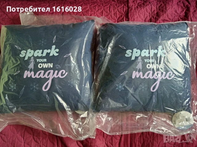 Възглавници на Елза и Анна., снимка 3 - Възглавници - 50677188