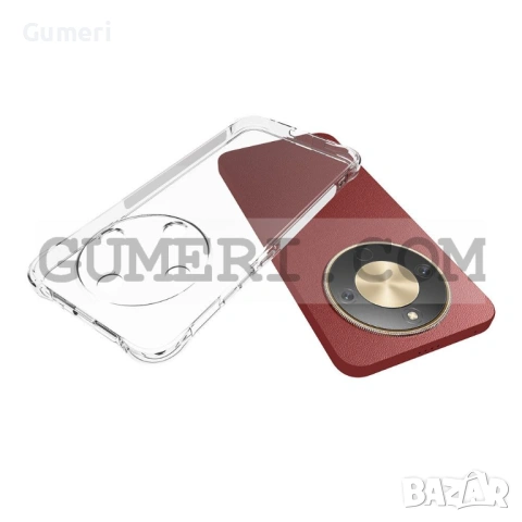 Подсилен Силиконов Гръб със Защита за Камерата за Huawei Honor Magic8 Lite, снимка 2 - Калъфи, кейсове - 36541455