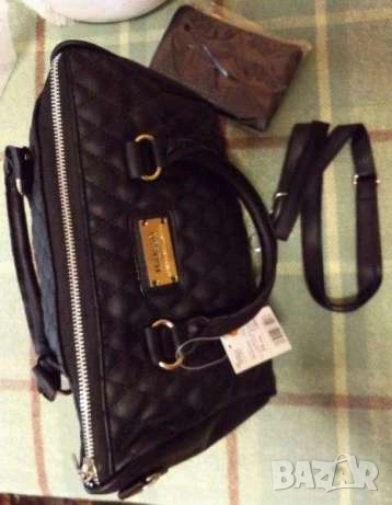 Дамска чанта Mango кожена, снимка 2 - Чанти - 53625509