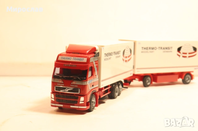 AWM H0 1/87 WOLVO THERMO КОЛИЧКА TIR КАМИОН МОДЕЛ, снимка 4 - Колекции - 54212269