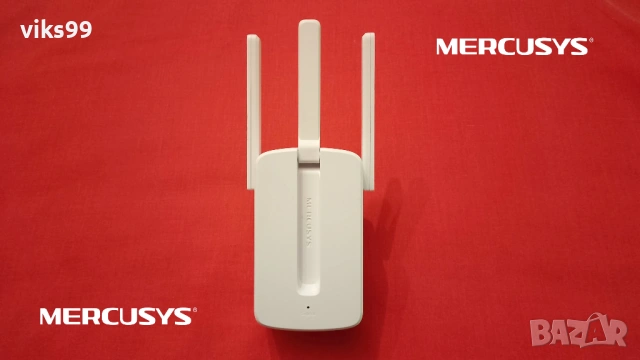 MERCUSYS MW300RE 300 Mbps Wi-Fi Удължител на обхват, снимка 2 - Колекции - 53121550