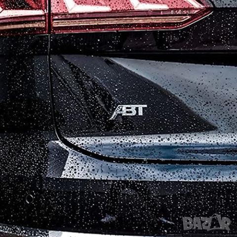 Емблема лого ABT AUDI АБТ sport хром или черен гланц различни размери, снимка 6 - Аксесоари и консумативи - 45236899