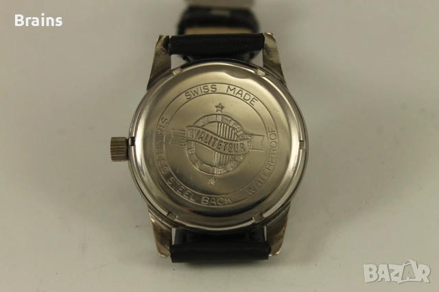 1950's ATLANTIC Worldmaster Швейцарски Ръчен Часовник, снимка 7 - Мъжки - 54201047