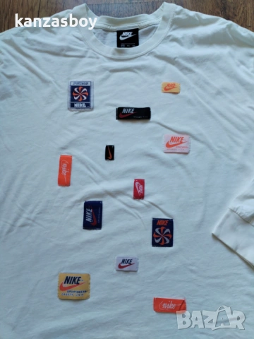Nike Sportswear Logo - страхотна мъжка блуза 2ХЛ, снимка 2 - Блузи - 53047260