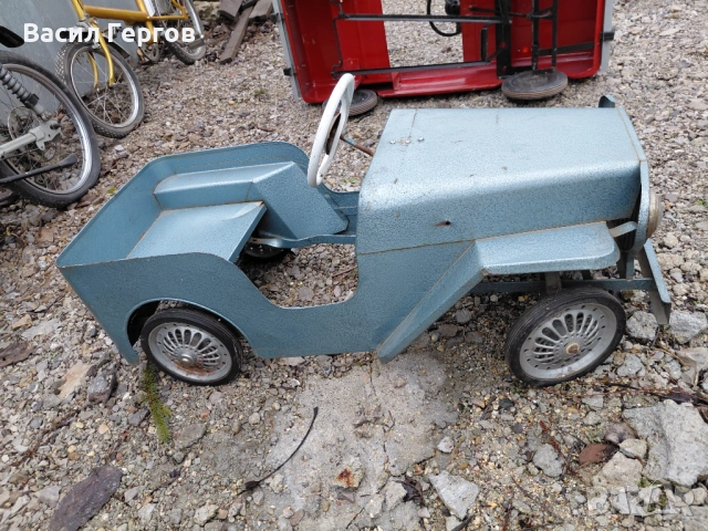 Количка с педали Джип Уилис, снимка 5 - Колекции - 53470399