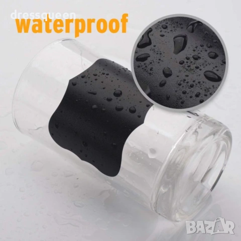 4710 Комплект 120 черни етикета за организация на дома – водоустойчиви и изтриваеми, снимка 3 - Други стоки за дома - 53771906