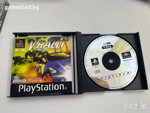 V-Rally за PS1, снимка 3 - Игри за PlayStation - 49348332