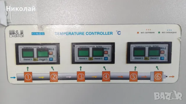 Ел табло / температуран контролер за екструдер и шприц