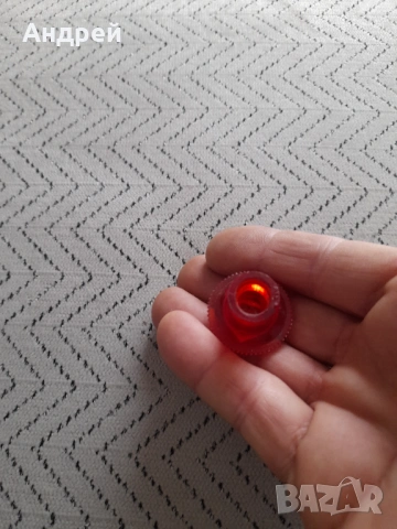 Стар бутон за ключ аварийни светлини Москвич, снимка 4 - Други ценни предмети - 53386169