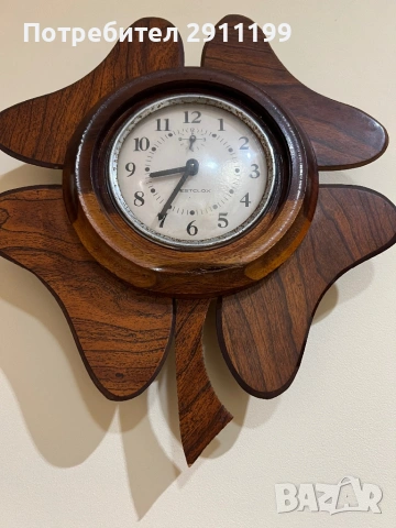 Антикварен часовник Westclox (Brazil), снимка 4 - Антикварни и старинни предмети - 53396059