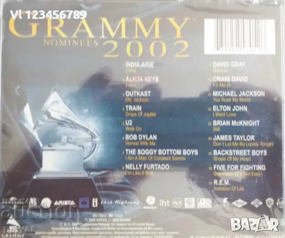 СД -Grammy Nominees 2002 (Награди Грами 2002), снимка 2 - CD дискове - 48801792