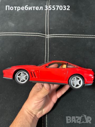 Ferrari 550 marranello 1:18 Maisto , снимка 3 - Коли, камиони, мотори, писти - 45751775
