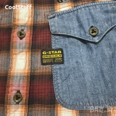 Мъжка Риза G-Star Raw Размер L, снимка 3 - Ризи - 53934886