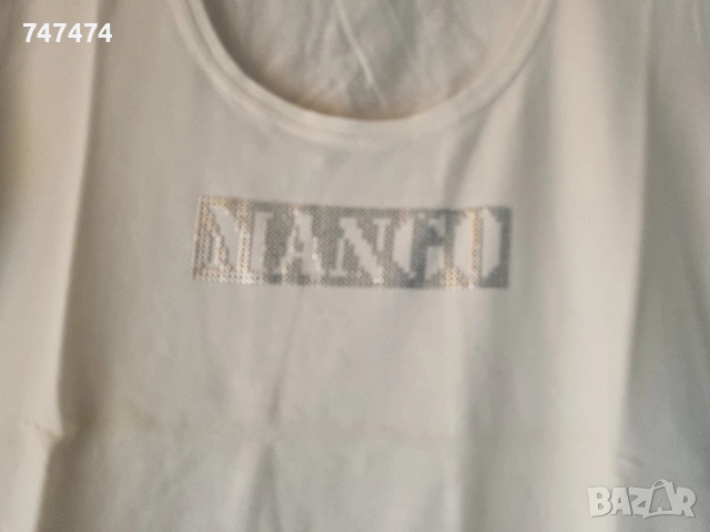 Тениска MANGO, HL, снимка 2 - Тениски - 53878142
