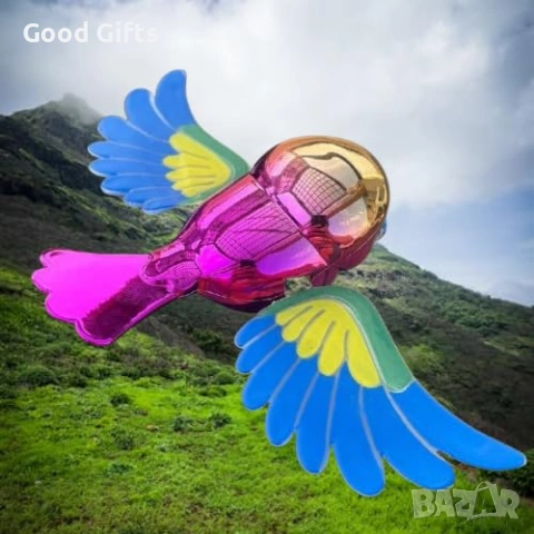 Реалистична Птица за Автомобил – Махащи Крила от Вятъра EMachinery Bird, снимка 5 - Аксесоари и консумативи - 53427215