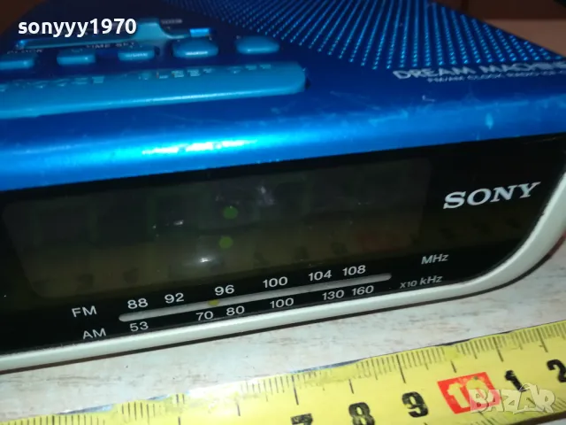 SONY-РАДИО ЧАСОВНИК 220В 2701251824, снимка 6 - Радиокасетофони, транзистори - 48852259