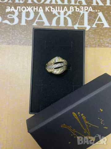 Златен Пръстен - 14 Карата , снимка 2 - Пръстени - 52929950