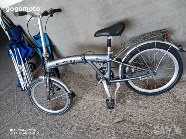 двойно сгъваемо алуминиево колело CYCO®, MADE IN GERMANY, сгъваем велосипед, пони, балканче, снимка 5 - Велосипеди - 46190195