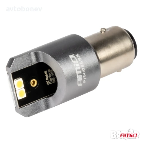 LED крушки AMIO PRO CANBUS с две светлини(P21/5W-BAY15D)12-24V к-т /2бр./, снимка 4 - Аксесоари и консумативи - 51041337